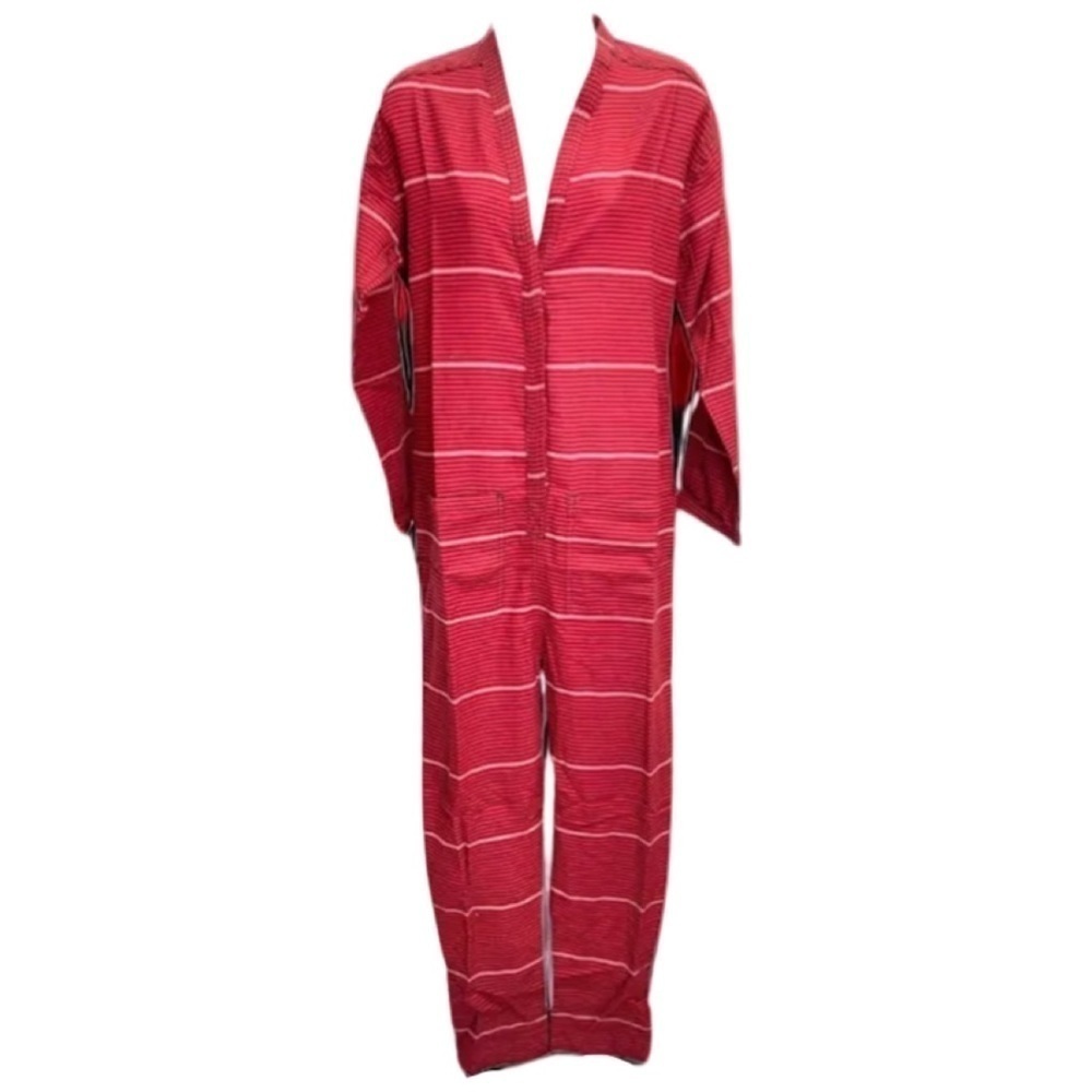 Free People X Sandrine Rose kimono jumpsuit  large red NWT